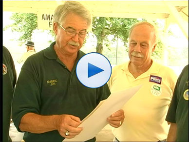 Jim reading Proclamation