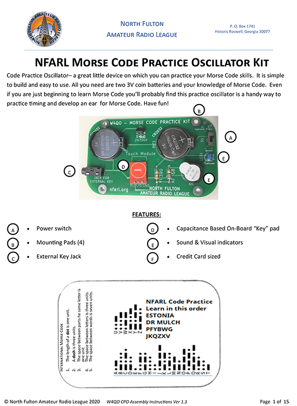 CPO Assembly Instructions