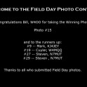 Photo Contest Finalists