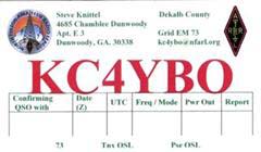 KC4YBO QSL