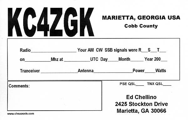 KC4ZGK QSL