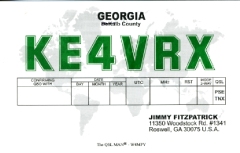 KE4VRX QSL