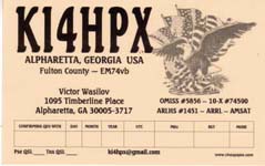 KI4HPX QSL