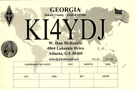 N4CLA QSL