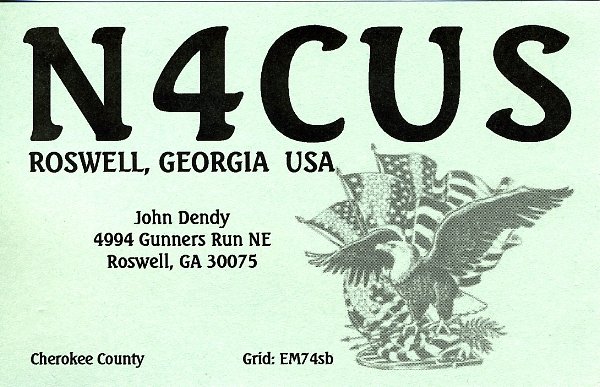 N4CUS QSL