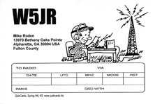 W5JR QSL