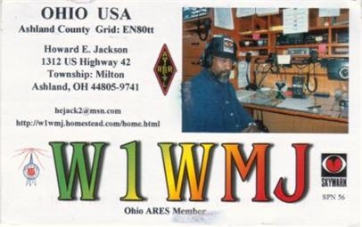 W1WMJ QSL