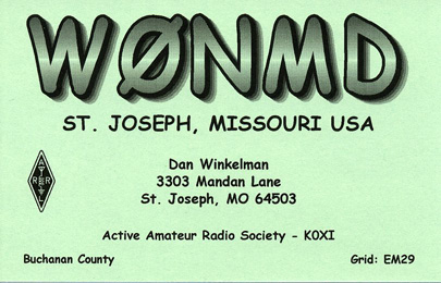 W0NMD QSL