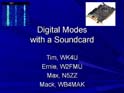 digital modes with a soundcard photo
