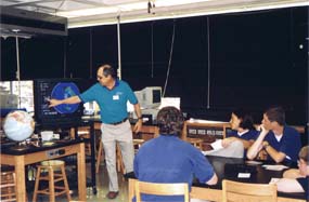 NFARL member instructing a Lovett class